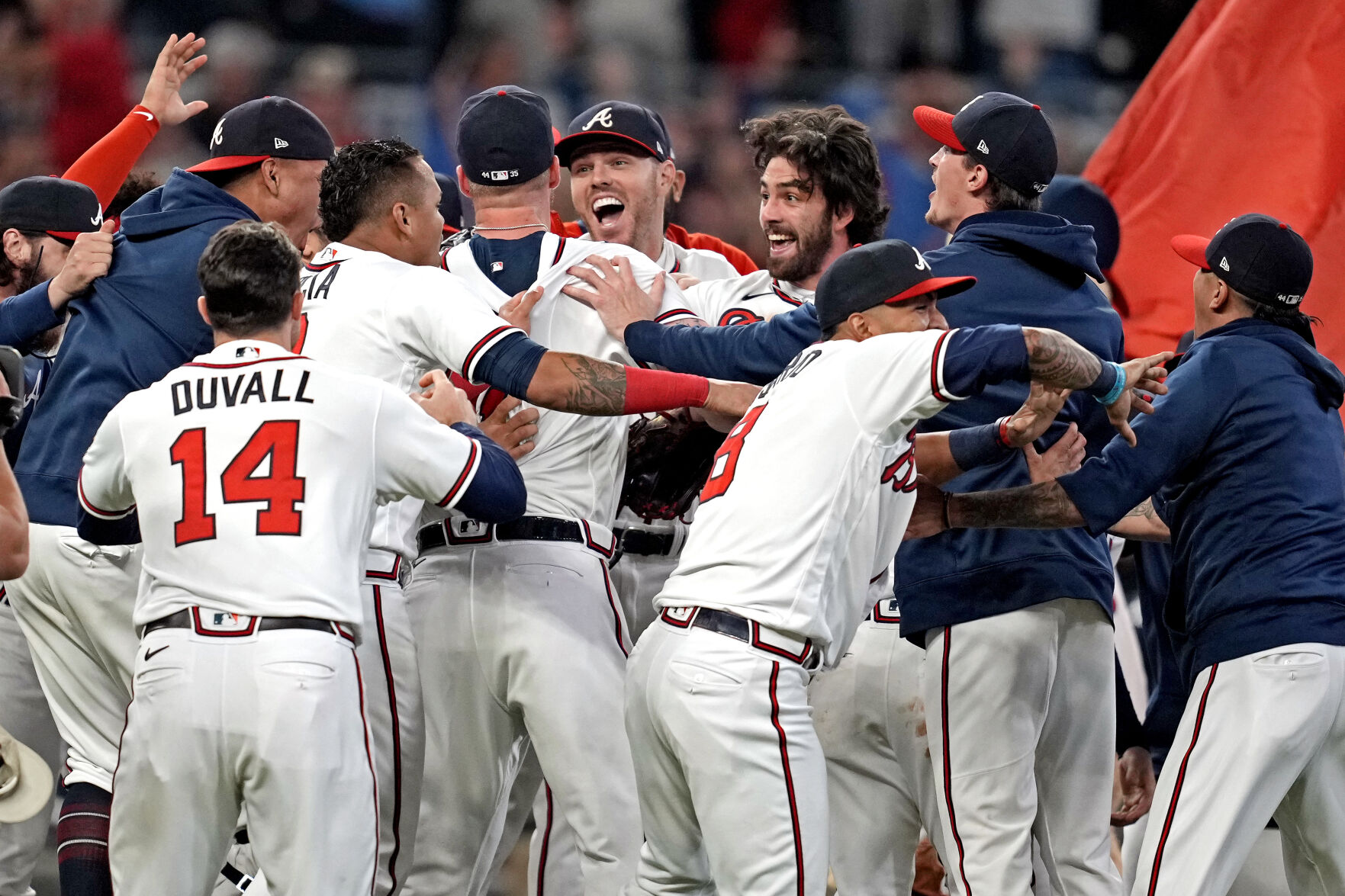MLB: Los Angeles Dodgers at Atlanta Braves